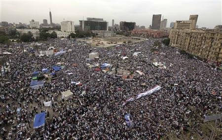Nouvelle manifestation massive en Egypte